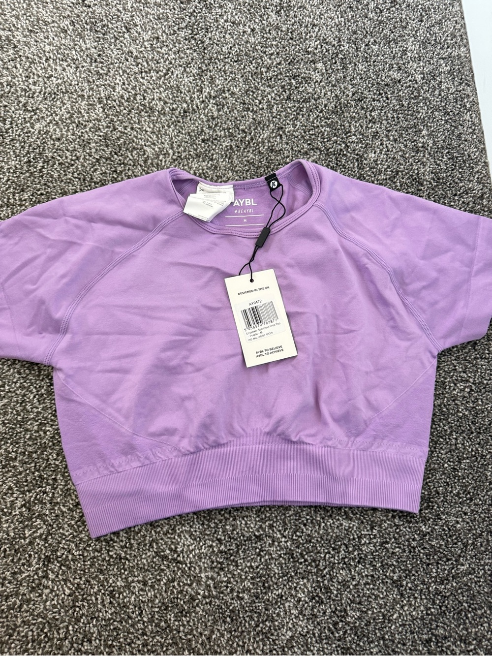 AYBL Empower Seamless Crop Top